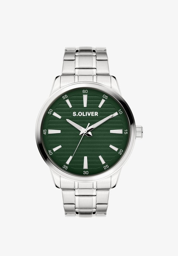 s.Oliver CORE ROUND - Watch - silber-coloured