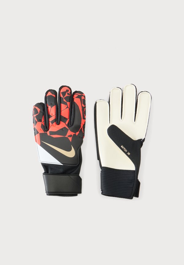 Nike Performance MATCH UNISEX - Goalkeeping gloves - black/red