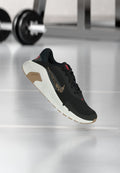 Nike Performance FLEX PRINT - Training shoe - black/multicolor/iron grey/sail/british khaki/fusion red