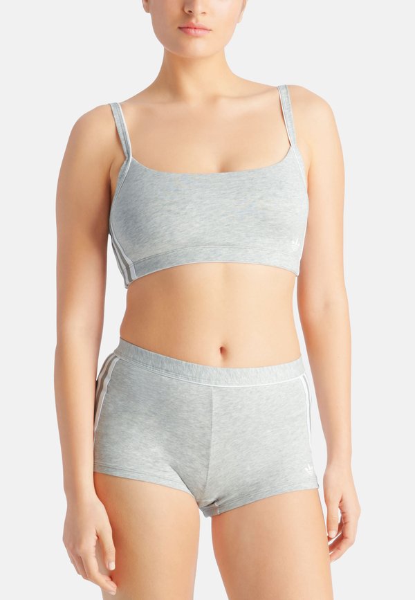 adidas Originals SCOOPED - Bustier - heather grey