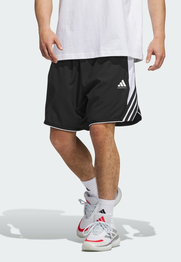 adidas Performance CRAZYLITE - Sports shorts - black   white   black