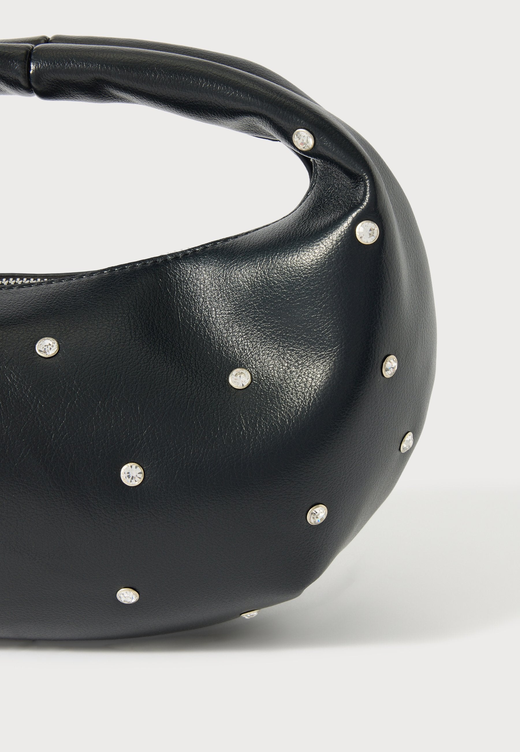 Gina Tricot SOFT ROUND STUDDED HANDBAG