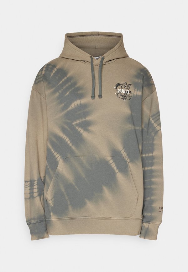 Puma DOWNTOWN RE:PLACE HOODIE UNISEX - Hoodie - grey