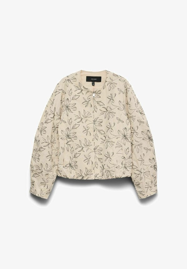 Vero Moda JACKET VMBETTY JACKET - Summer jacket - cement