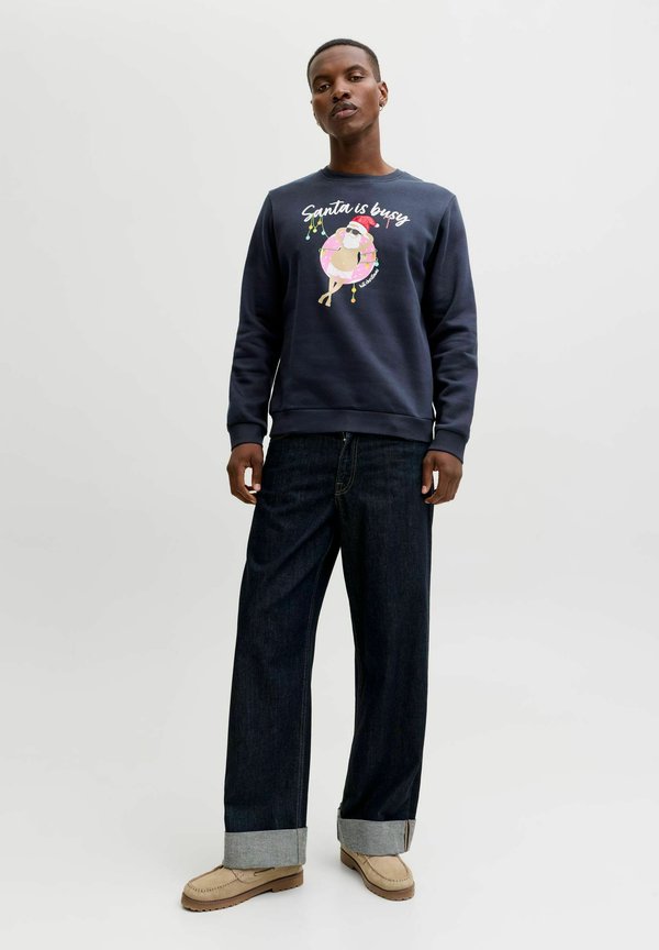 Jack & Jones Sweats 2-pack X-mas Sweats - Sweatshirt - kombu green
