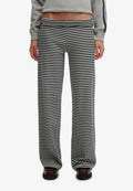 Superdry & Co ATHLETIC ESSENTIALS FOLD OVER  - Tracksuit bottoms - eclipse navy stripe