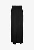 Vero Moda Curve VMMENNY WIDE PANTS - Trousers - black
