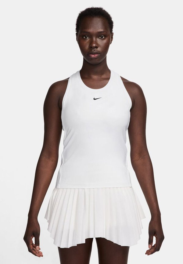 Nike Performance VICTORY WOMEN'S TENNIS TANK - Top - white black