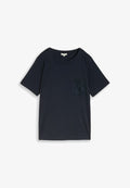 TOM TAILOR PLUS SIZE - BOXY FIT T-SHIRT MIT BRUSTTASCHE - Print T-shirt - sky captain blue