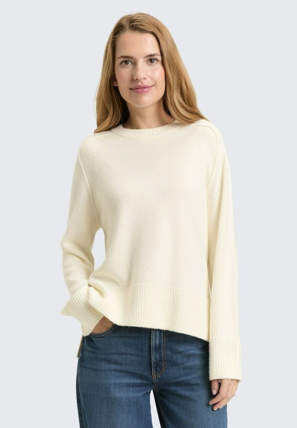 TOM TAILOR TOM TAILOR PULLOVER - Jumper - whisper white