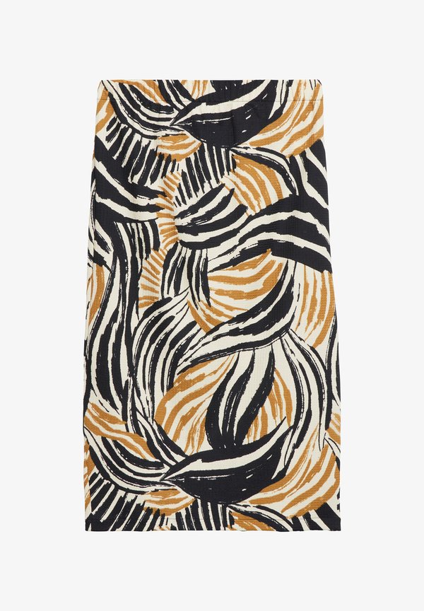 s.Oliver ROCK - Pencil skirt - ocker