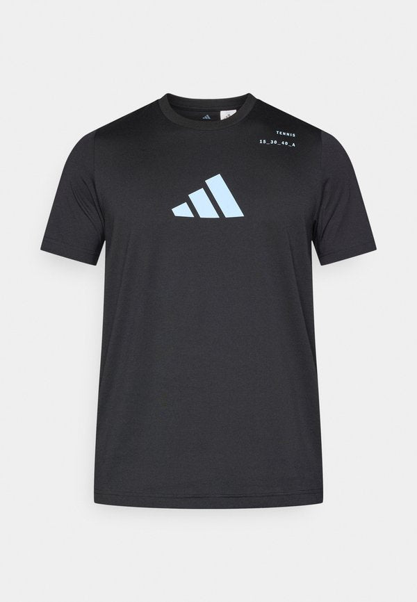 adidas Performance CATEGORY GRAPHIC - Sports T-shirt - black