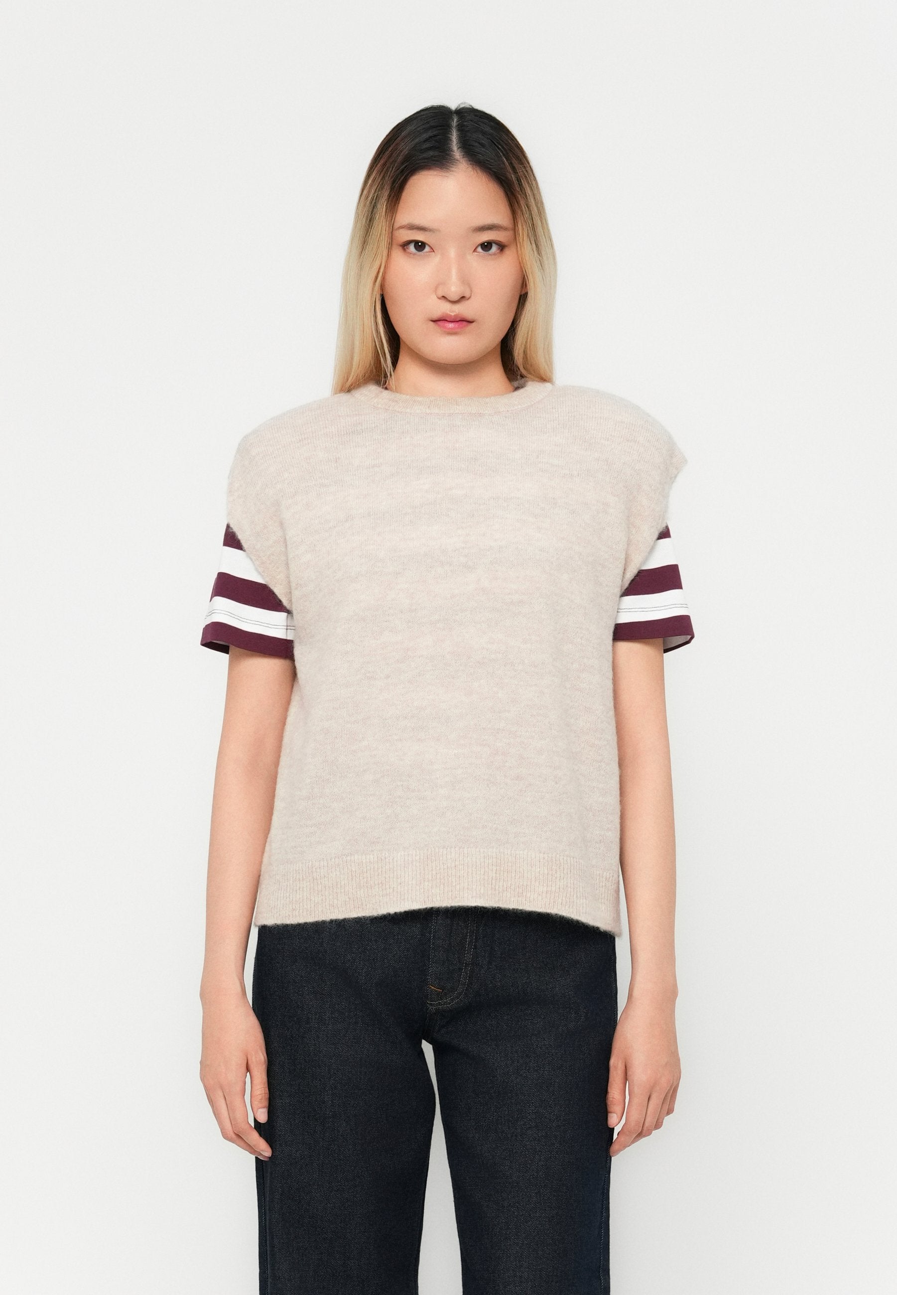 Selected Knitted wool blend