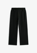 Tommy Hilfiger ESSENTIAL WIDE LEG - Pyjama bottoms - black