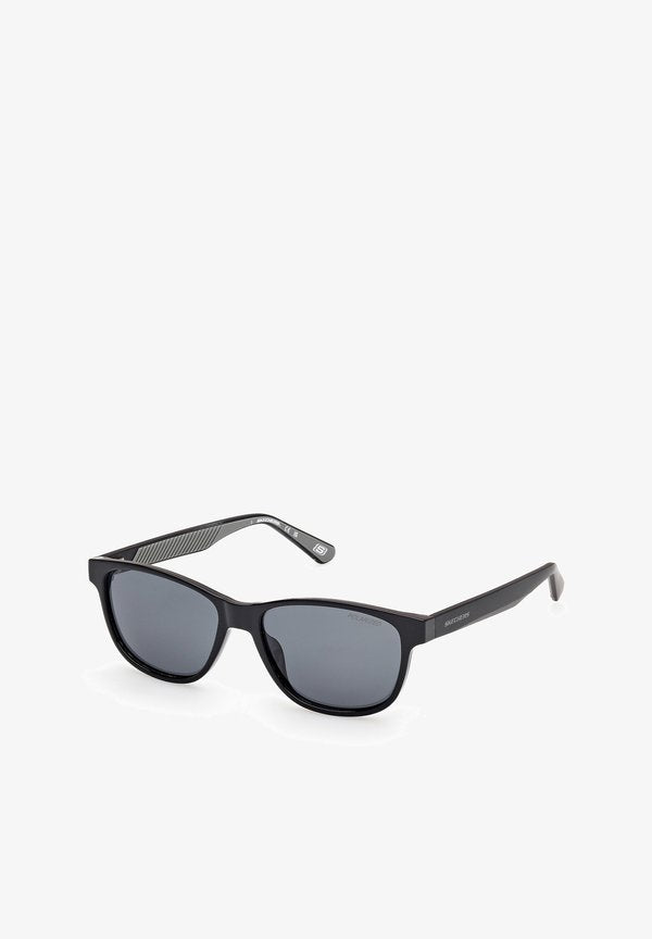 Skechers INIETTATO - Sunglasses - glossy black smoke gray