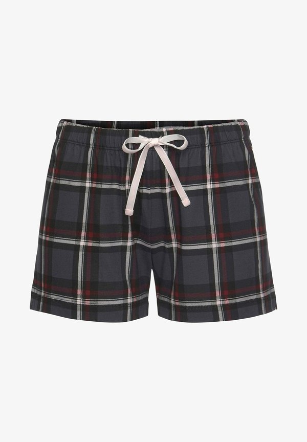 s.Oliver Pyjama bottoms - bordeaux kariert