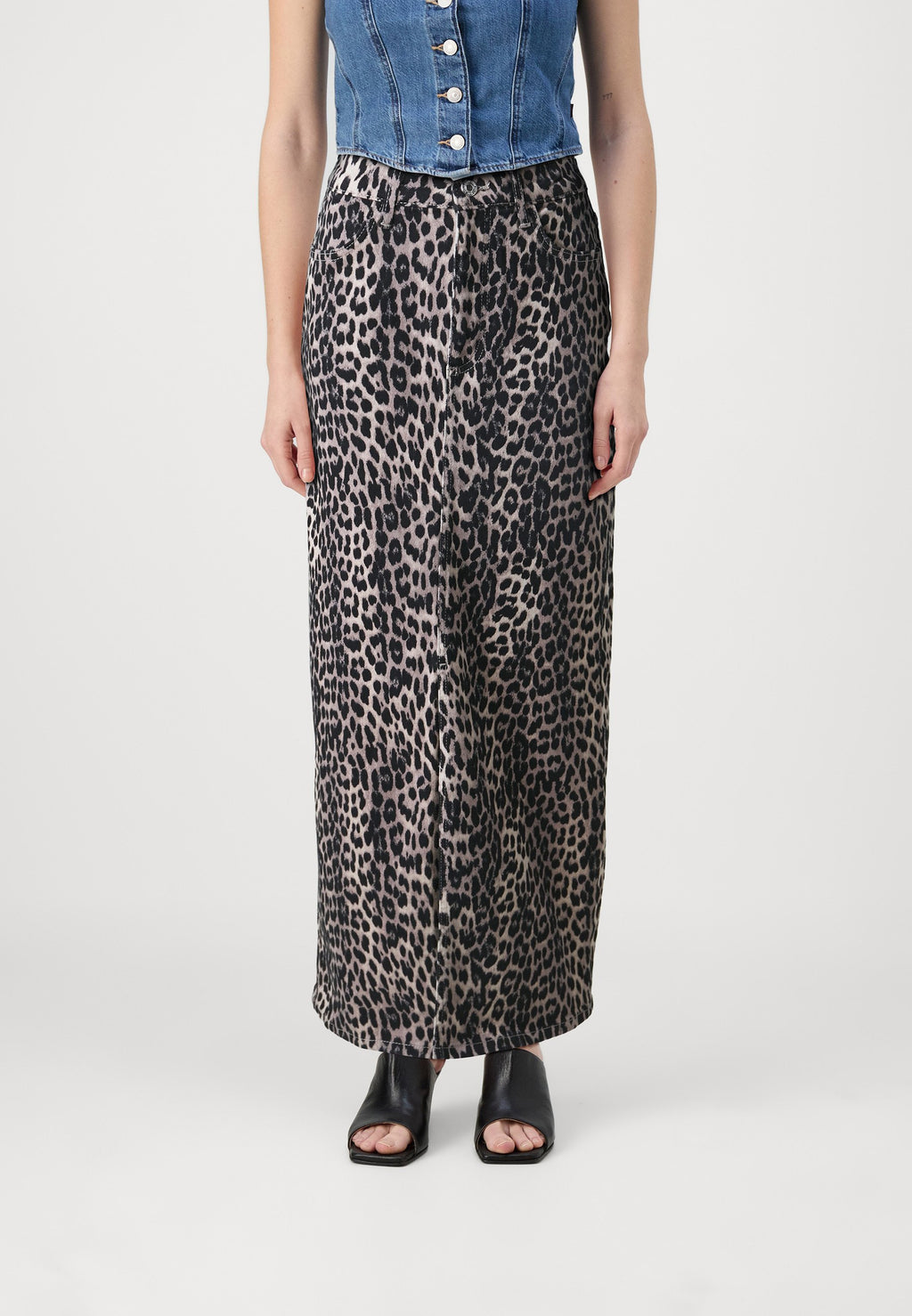 ONLY ONLCILLA ANLIE LONG SLIT SKIRT