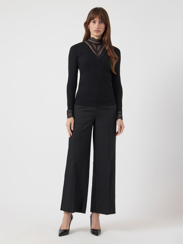 YAS Long Sleeved YASELLINA HIGH NECK