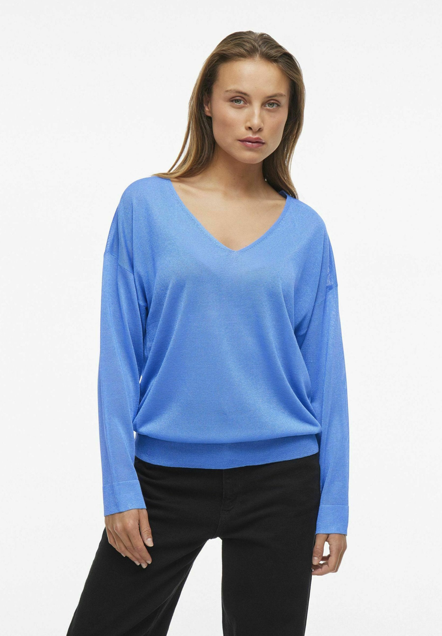 VILA Knitted VINOVY V-neck
