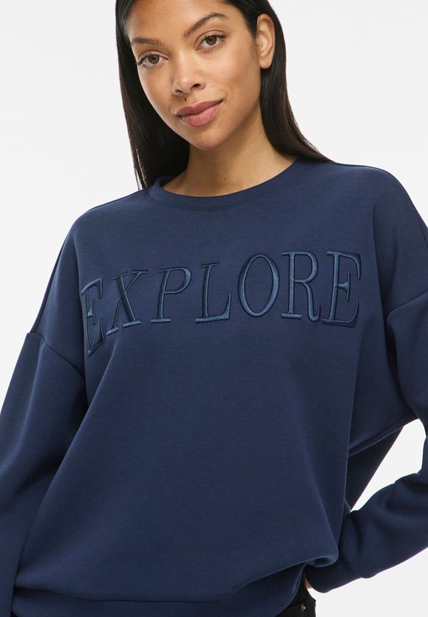 VILA Long Sleeved Sweat VIREFLECT Round neck