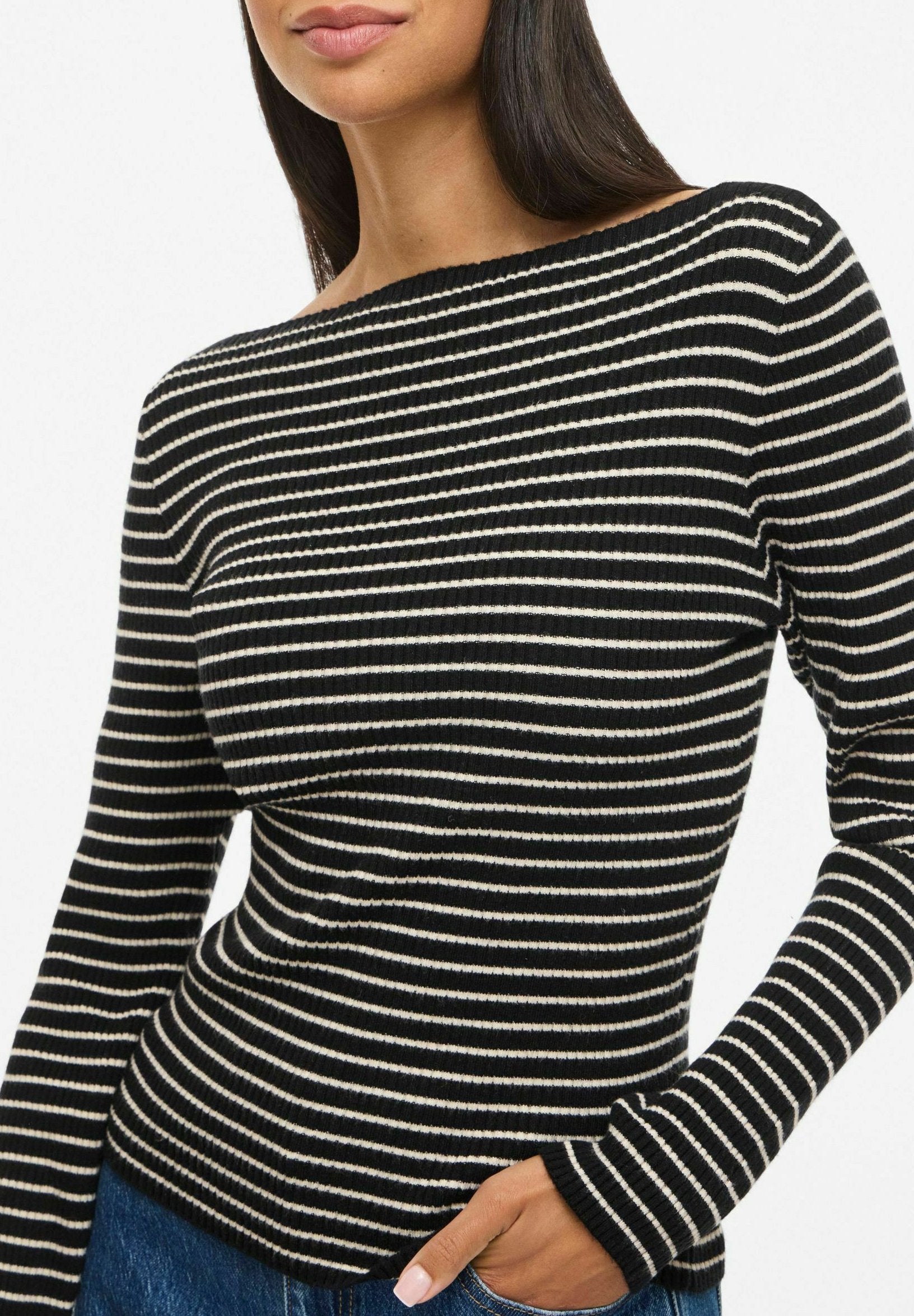 VILA Long Sleeved VISHILA Boatneck