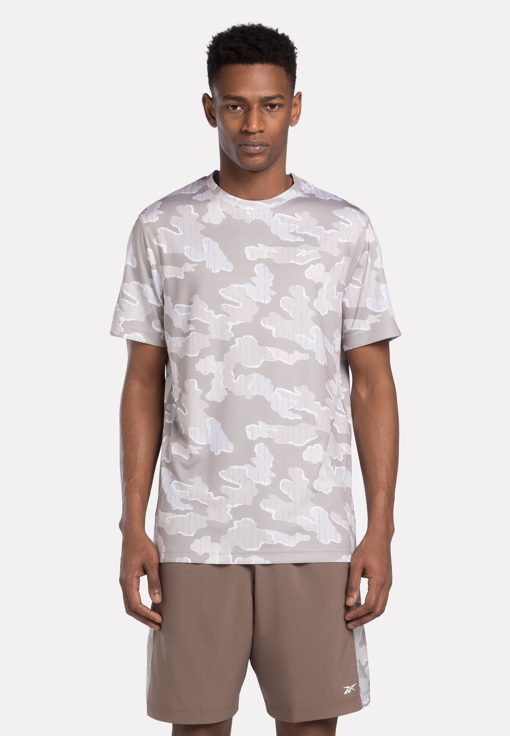 Reebok SHORT SLEEVE TRAIN MOTION CAMO