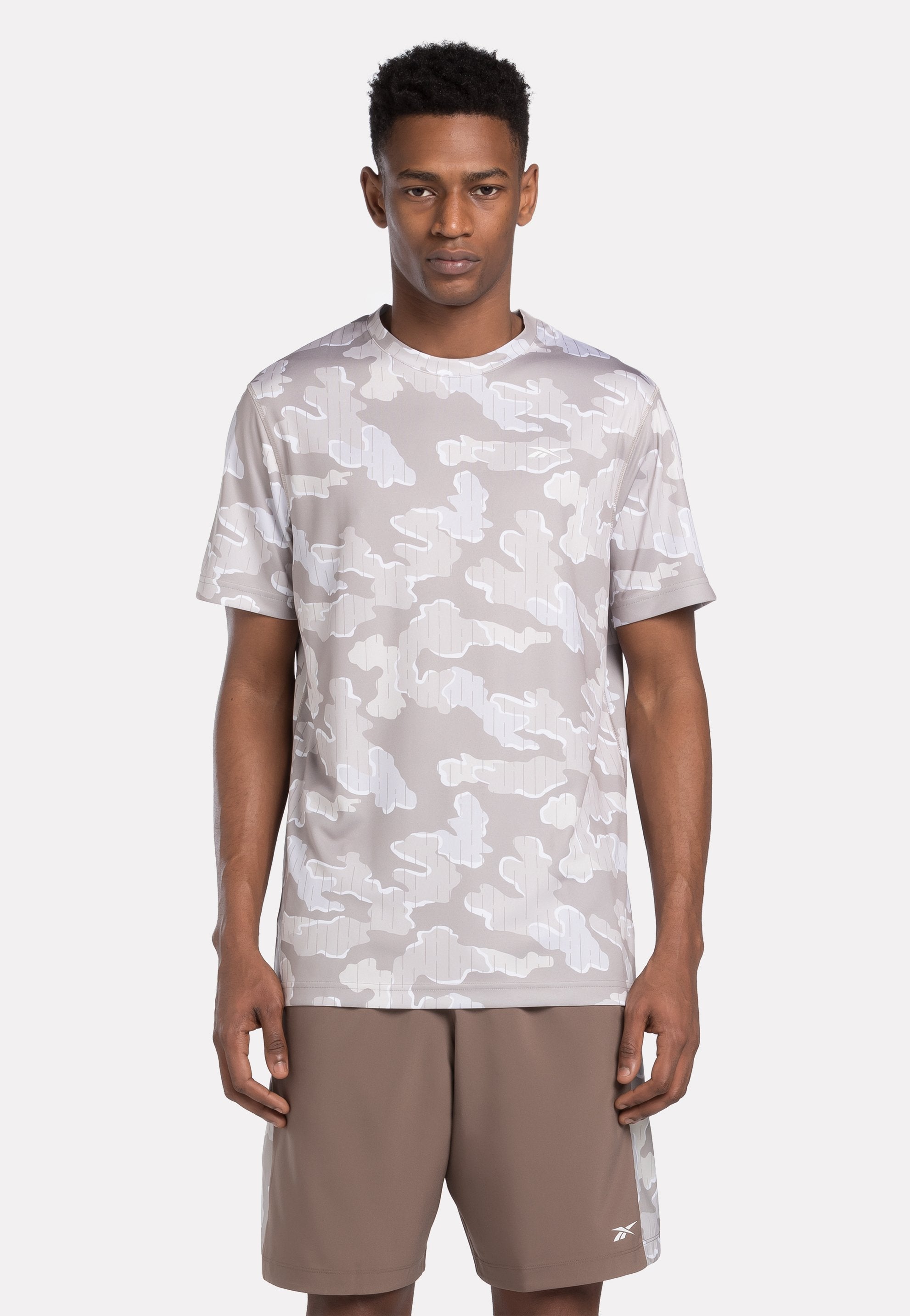 Reebok SHORT SLEEVE TRAIN MOTION CAMO