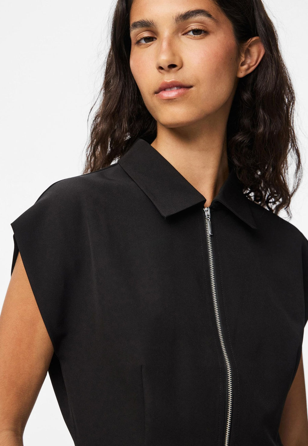 Pieces PCMORGAN SHORT ZIP DRESS