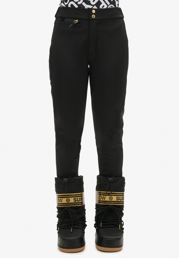 Superdry & Co LUXE - Trousers - black