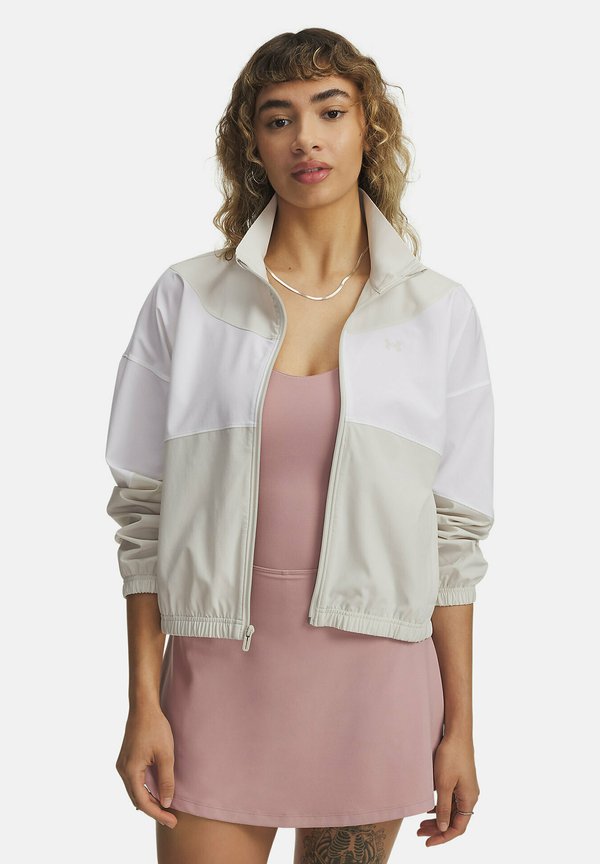 Under Armour RIVAL WOVEN - Training jacket - summit white