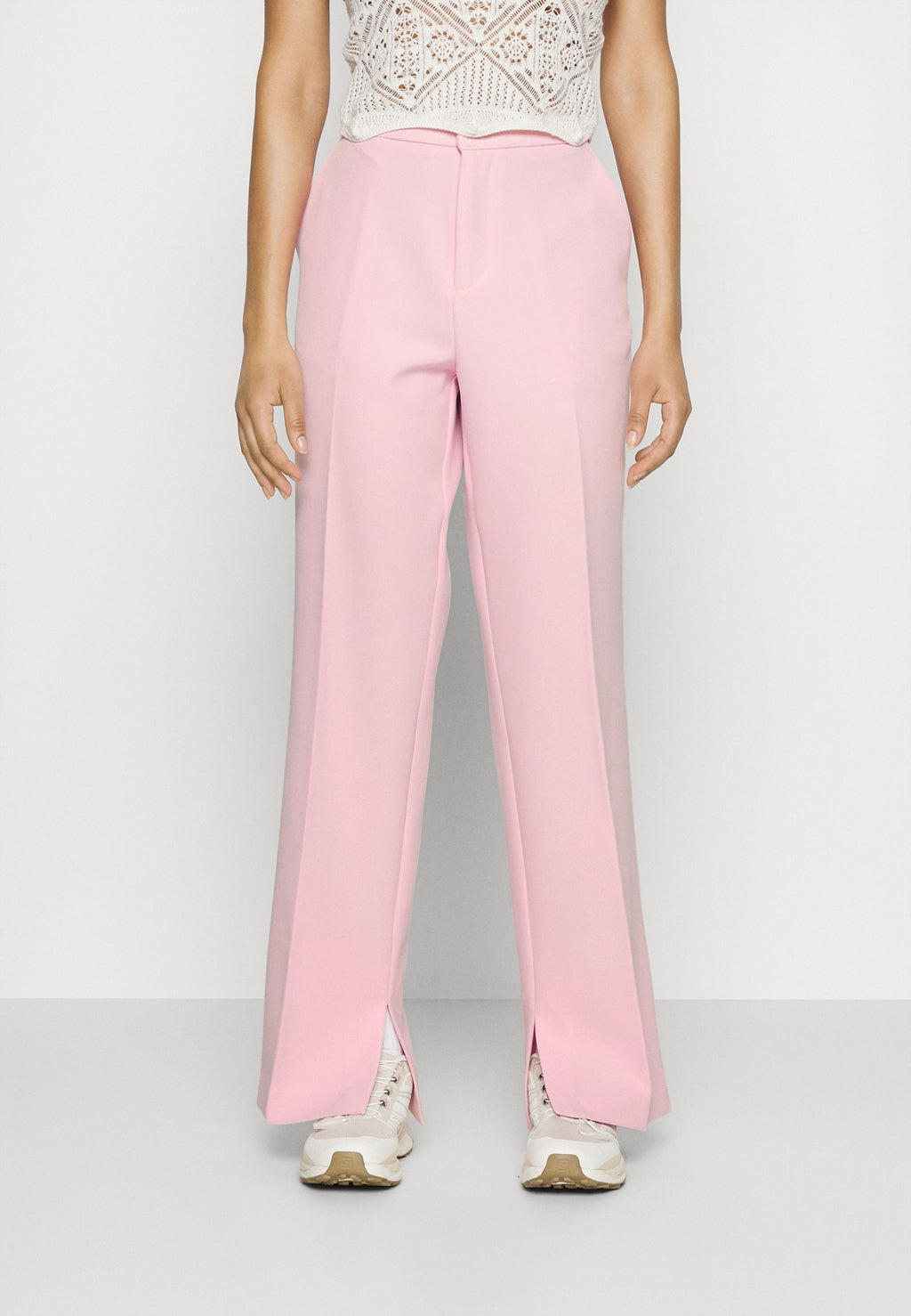 Gina Tricot Petite JANE MID WAIST TROUSERS