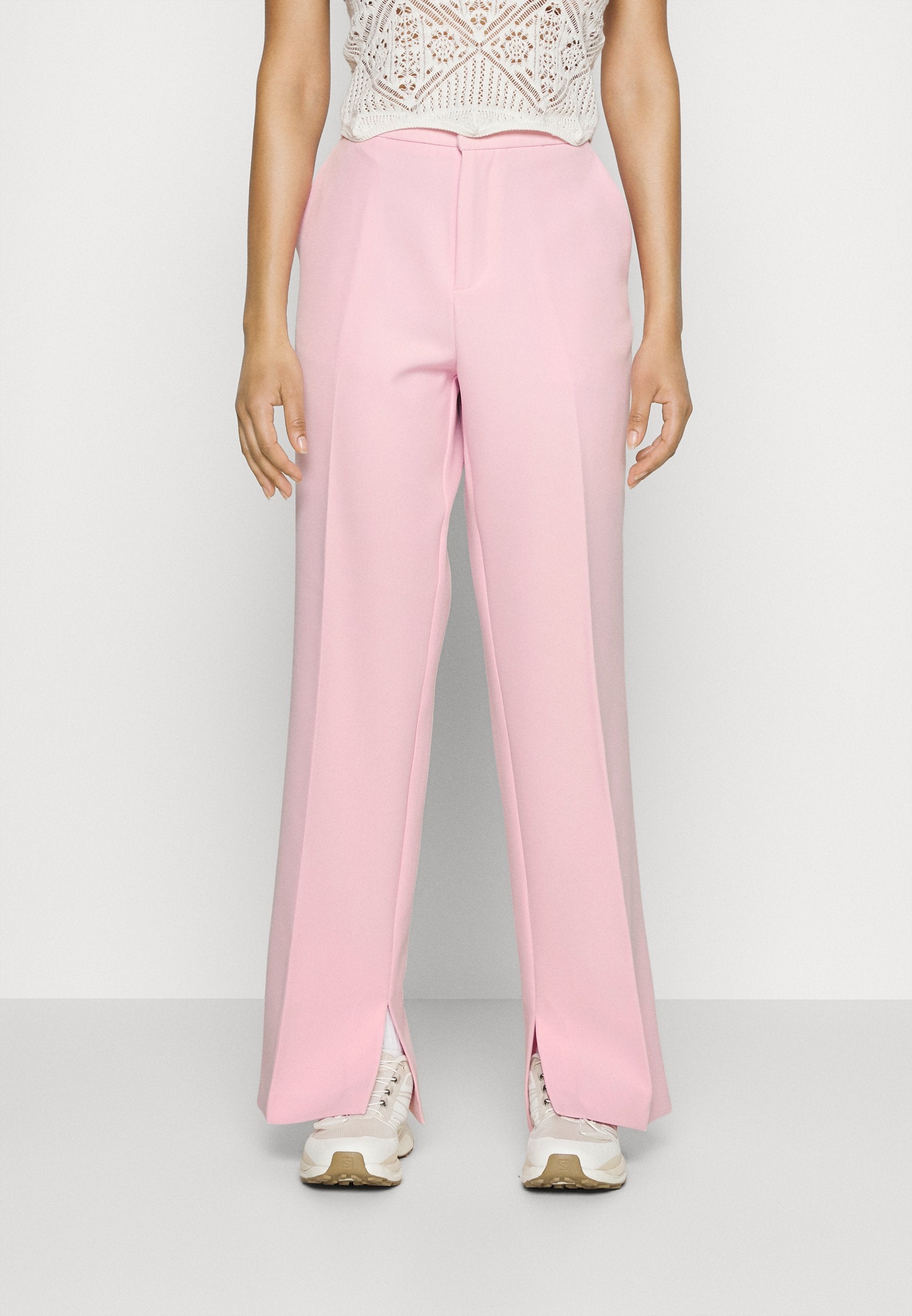 Gina Tricot Petite JANE MID WAIST TROUSERS