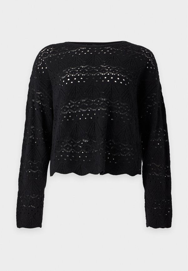 ONLY ONLKATIA O NECK - Jumper - black