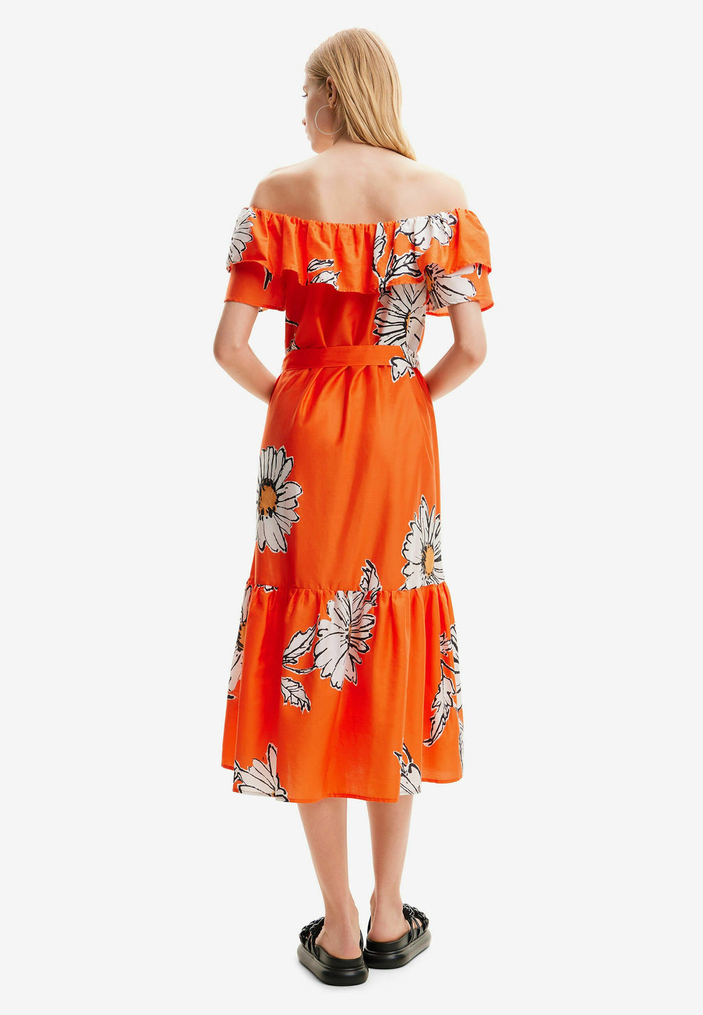Desigual DAISY RUFFLE MIDI