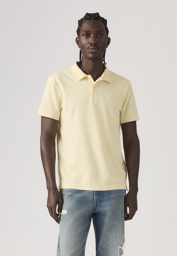 Levi's® LEVIS ORIGINAL POLO TEDDY STRIPE DRESS B - Polo shirt - rutabaga - yellow