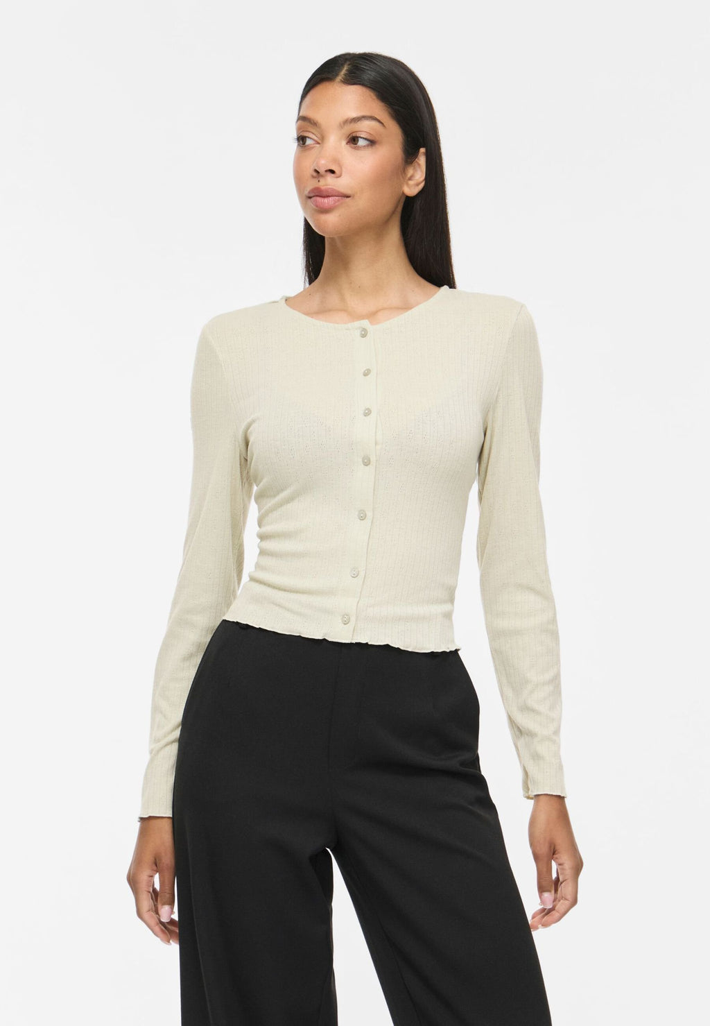 VILA Long Sleeved VIMAGGIE Buttoned