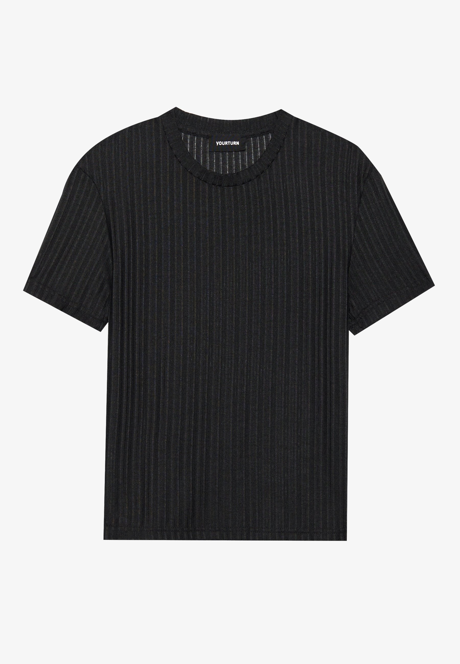 YOURTURN SHEER RIB T SHIRT UNISEX