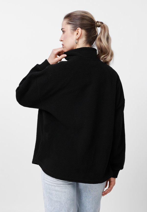 Even&Odd TEDDY QUARTER ZIP SWEATER