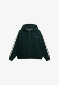 Superdry & Co ATHLETIC ESSENTIALS - Zip-up sweatshirt - enamel green