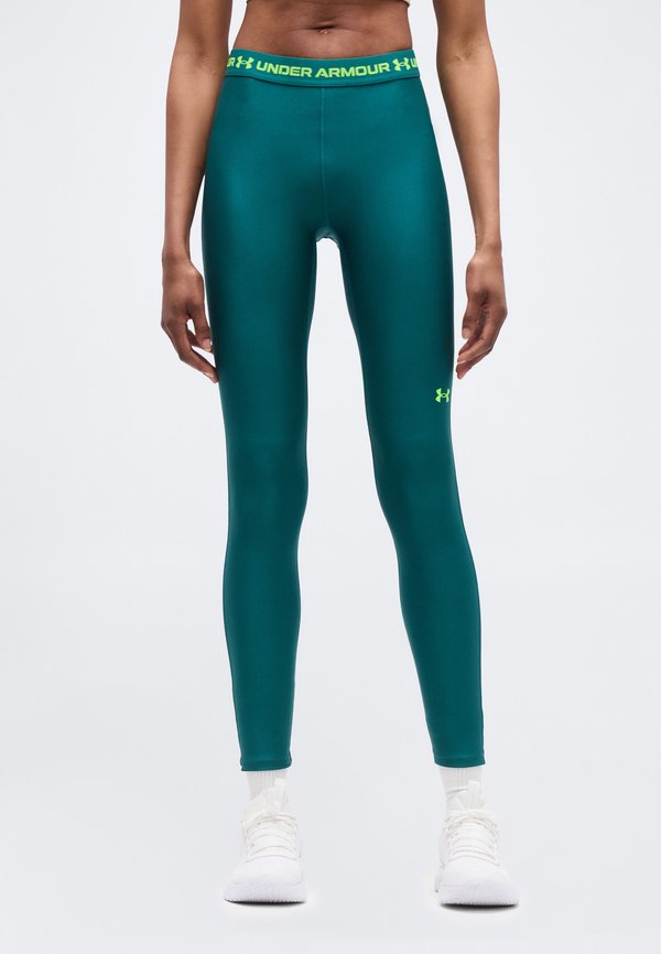 Under Armour Leggings - rack green/hyper green