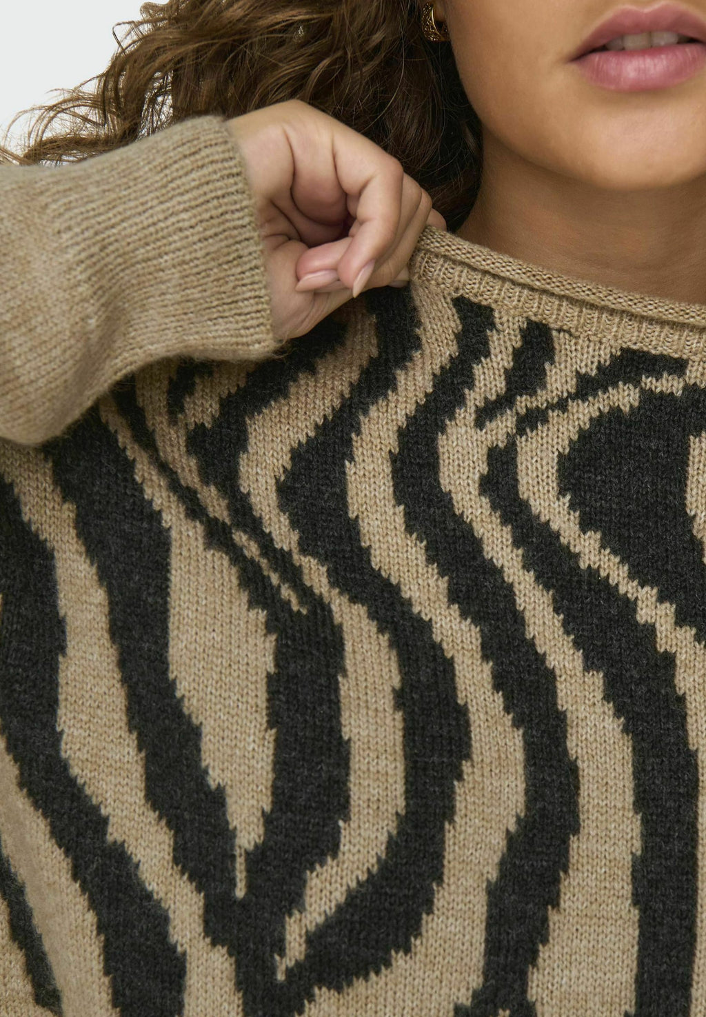 Knitted ONLJADE Knitted Media 4