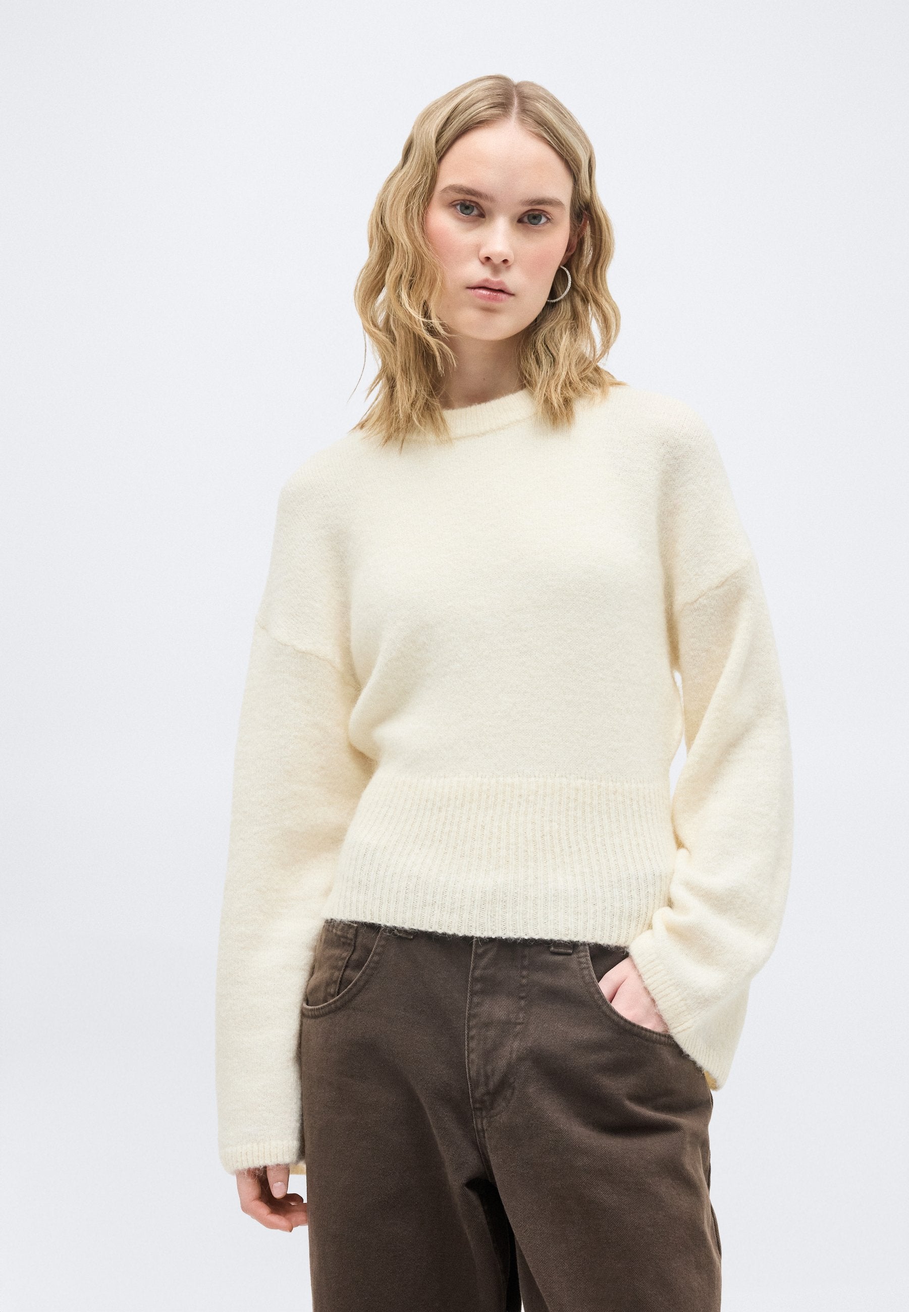 Gina Tricot WIDE SLEEVE SWEATER