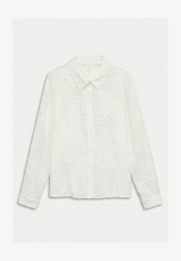 Vero Moda SHIRT VMEA SHIRT - Button-down blouse - bright white