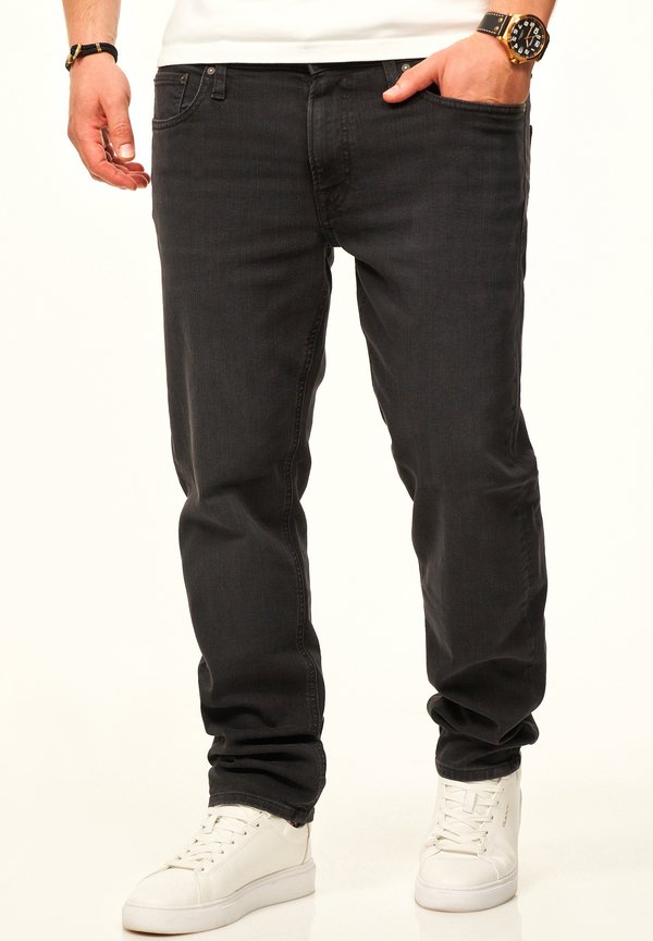 Jack & Jones MIKE ARIS ORIGINAL DENIM HOSE MIT STRETCH JEANS - Straight leg jeans - bl