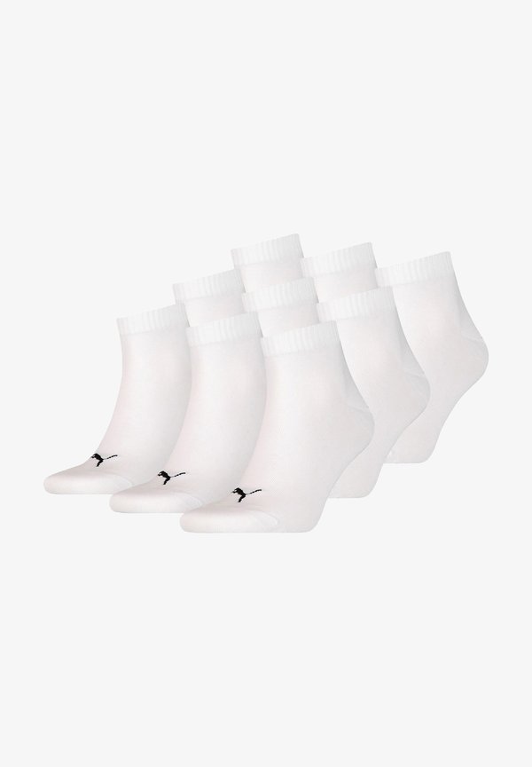 Puma 9 PACK - Sports socks -  white