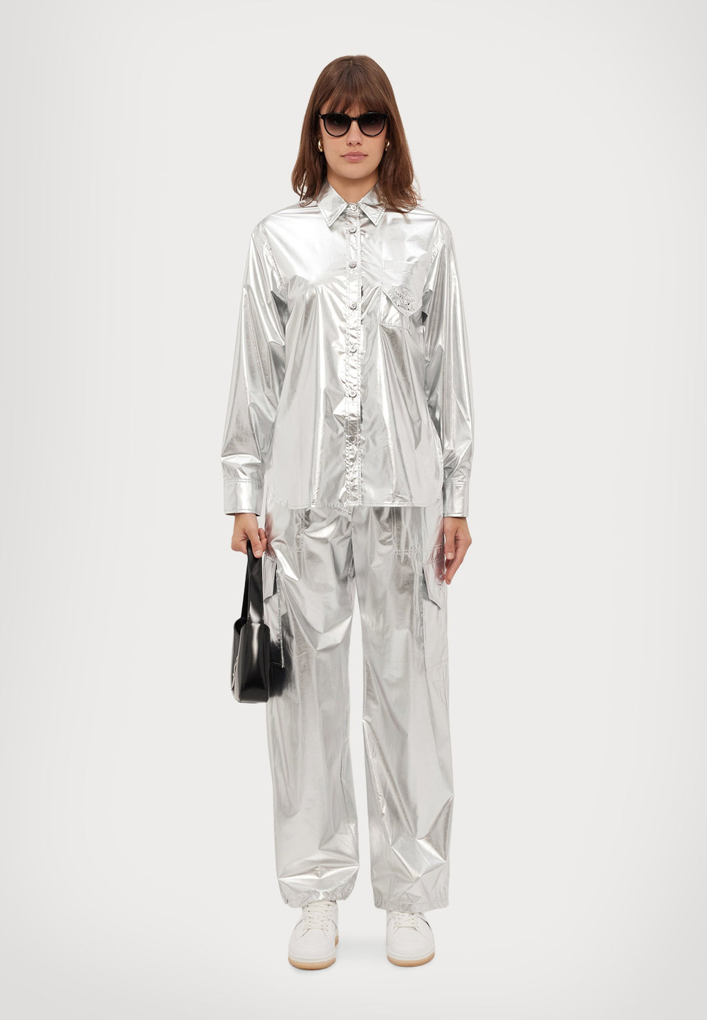 MCM METALLIC PANTS