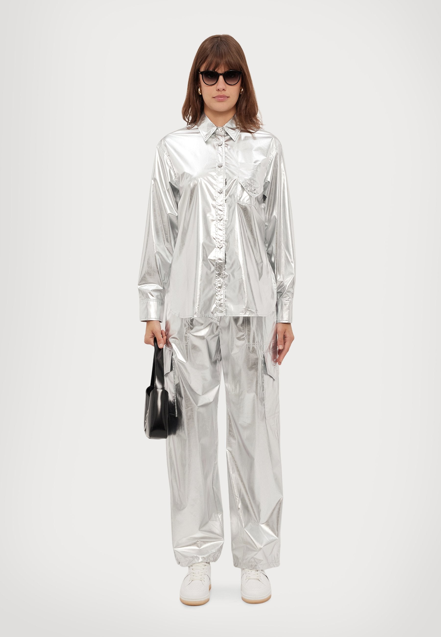 MCM METALLIC PANTS