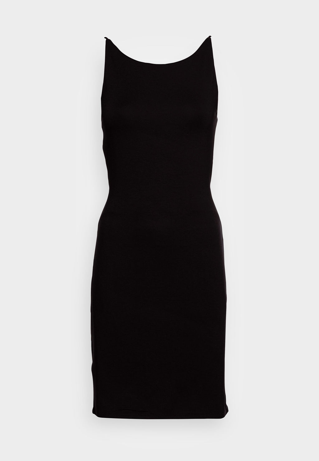 NU-IN TIE BACK SLIP MIDI DRESS