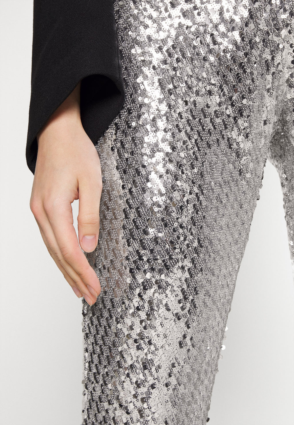 Pinko PRESUNTUOSO PANTALONE FULL PAILLETTES DIAGONALE
