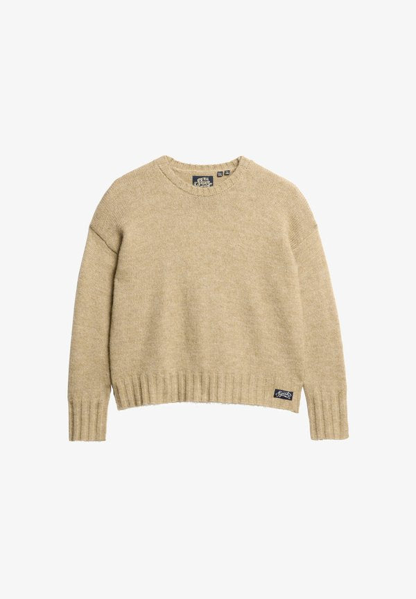 Superdry & Co CREW NECK - Jumper - fudge brown